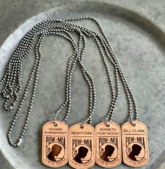 Commemorative Wooden Dog Tags