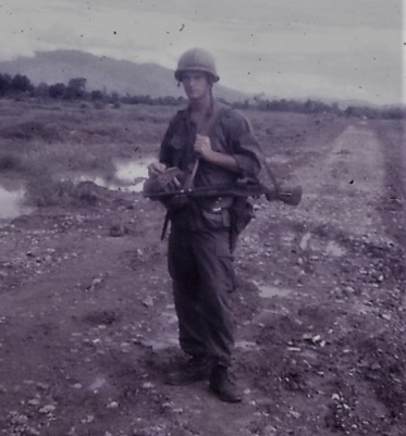 Field Corpsman Ron Mosbaugh in Vietnam