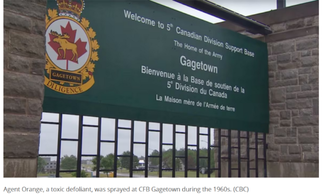 CFB Gagetown, vietnam veteran news, mack payne