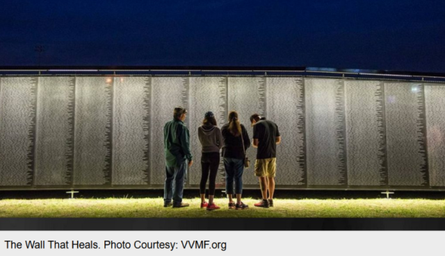 The Wall that Heals, vietnam veteran news, mack payne