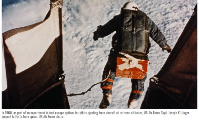 Air Force Capt. Joseph Kittinger, vietnam veteran news, mack payne