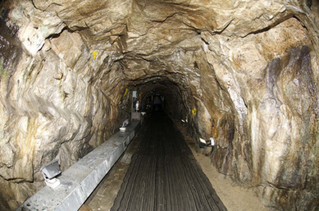 The bedrock tunnels under the DMZ in Korea.,vietnam veteran news, mack payne