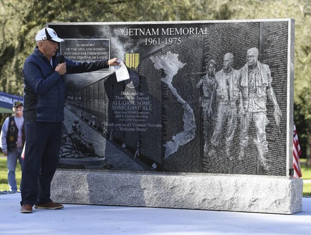 Vietnam War Memorial, vietnam veteran news, mack payne