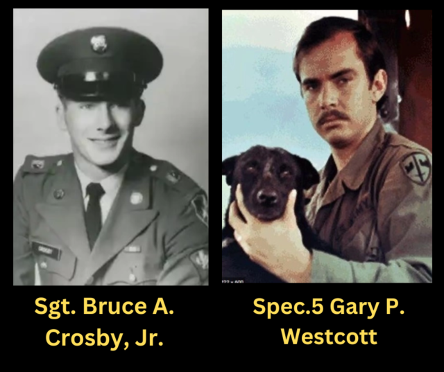 Sgt. Bruce A. Crosby, Jr. Spec.5 Gary P. Westcott, vietnam veteran news, mack payne