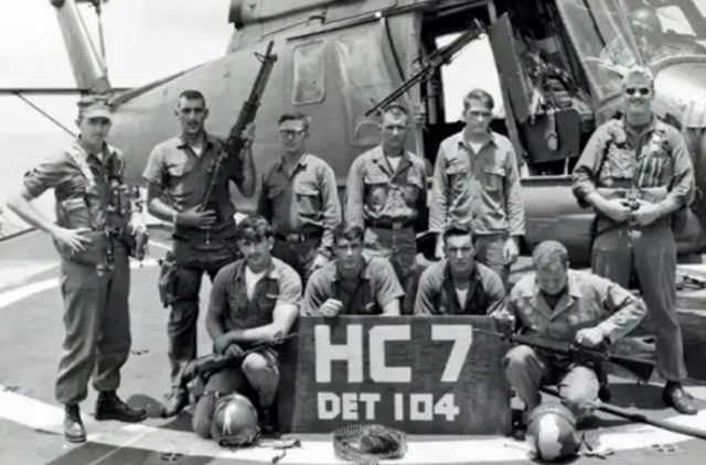 The men of Helicopter Squadron 7, Detachment 104, , Vietnam Veteran News, Mack Payne