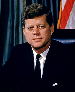 President John F. Kennedy