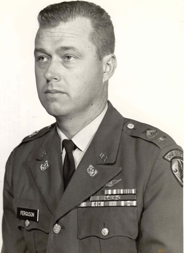 Vietnam War Medal of Honor recipient Army Major Frederick Edgar Ferguson.