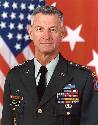 Medal of Honor recipient Army LTG Robert F. Foley.