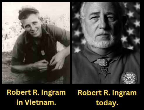 Vietnam Medal of Honor recipient Navy Corpsman Third Class Robert R. Ingram.
