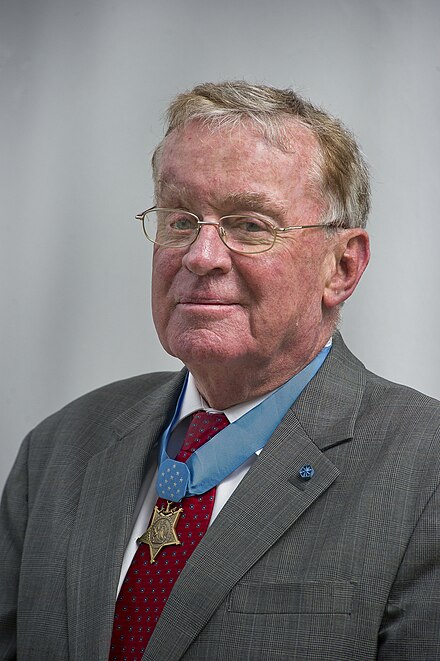 Vietnam Medal of Honor recipient Navy CPT Thomas G. Kelley.