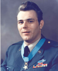 Vietnam Medal of honor recipient Army Sp4 George C. Lang.