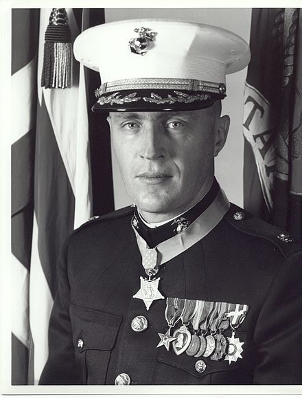 Vietnam Medal of Honor recipient Marine LTC Howard V. Lee.