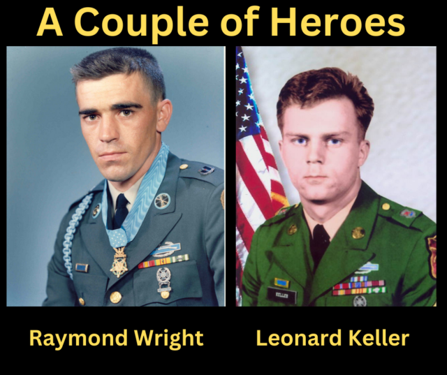 Vietnam Medal of Honor recipient Army Sp4 Raymond Wright.