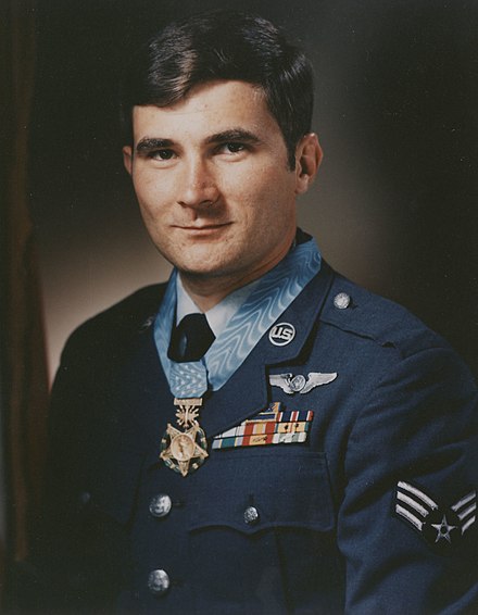 Vietnam Medal of Honor recipient Air Force SGT John Levitow.