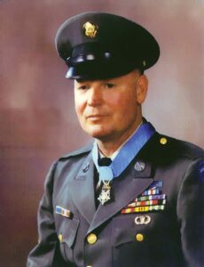 Vietnam Medal of Honor recipient Army SFC Finnis D. McCleery.