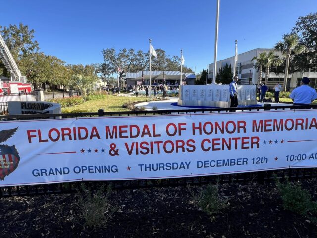 The Florida Medal of Honor Memorial.