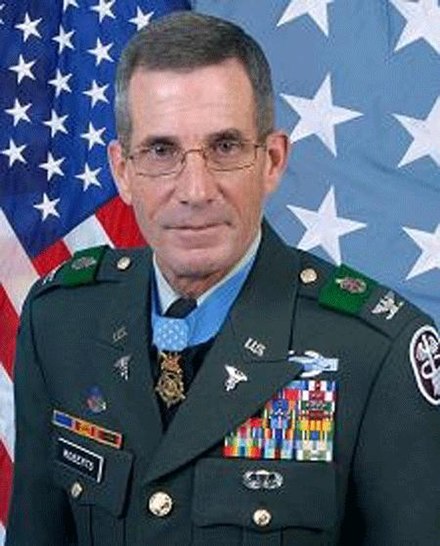 Vietnam Medal of Honor recipient U.S. Army COL Gordon Ray Roberts.