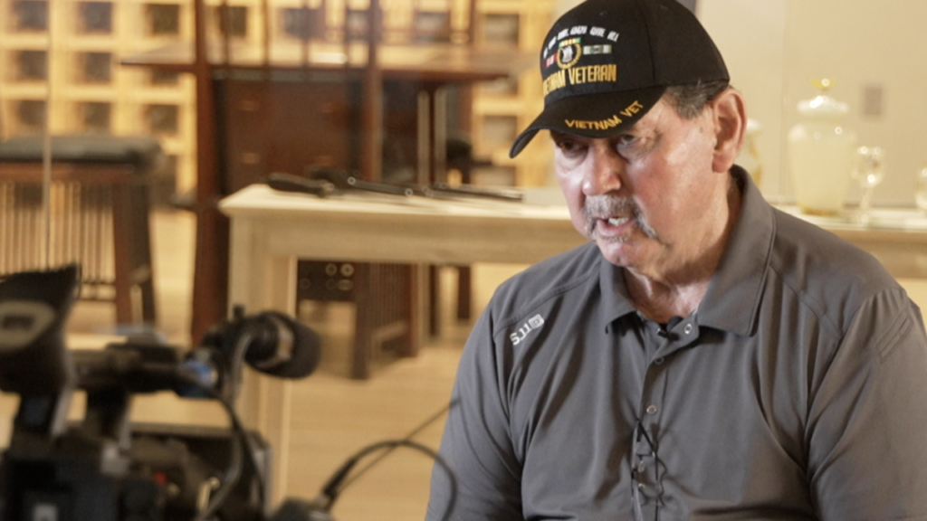 The project recently traveled to Kalispell where a number of veterans from different branches of service shared their stories.