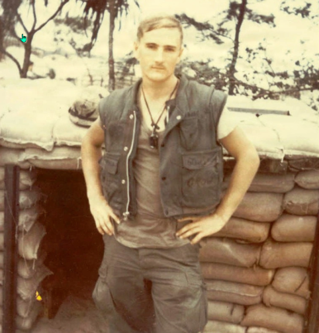 Photo By Cpl. Alexander Devereux | Courtesy photo of Don Bumgarner at Hill C-4 in front of an ammo bunker Vietnam, Jan.... read more