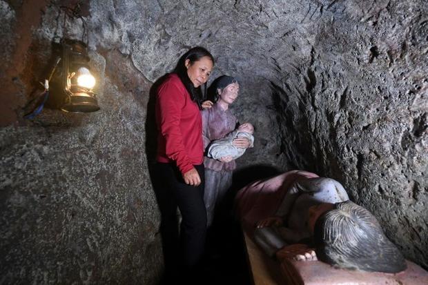 Villagers in Quang Tri built the elaborate Vinh Moc tunnel network — mostly by hand — as a refuge from the bombingHOANG DINH NAM, AFP