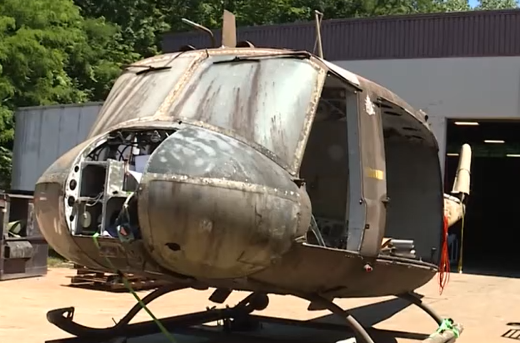 Green Township Huey before restoration