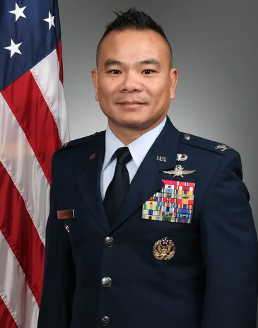 Col. Asan Q. Bui is the director of cyberspace and technology at Headquarters Air Force Reserve Command, Warner Robins Air Force Base, Georgia. He entered the U.S. Air Force in May 2000 through the ROTC at Louisiana State University, where he was commissioned as a second lieutenant and received a bachelor’s degree in computer science.