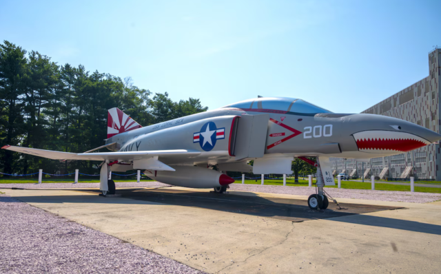 Restored F-4 Phantom II at JB-MDL