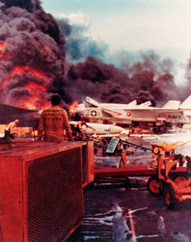 Fire on the Forrestal