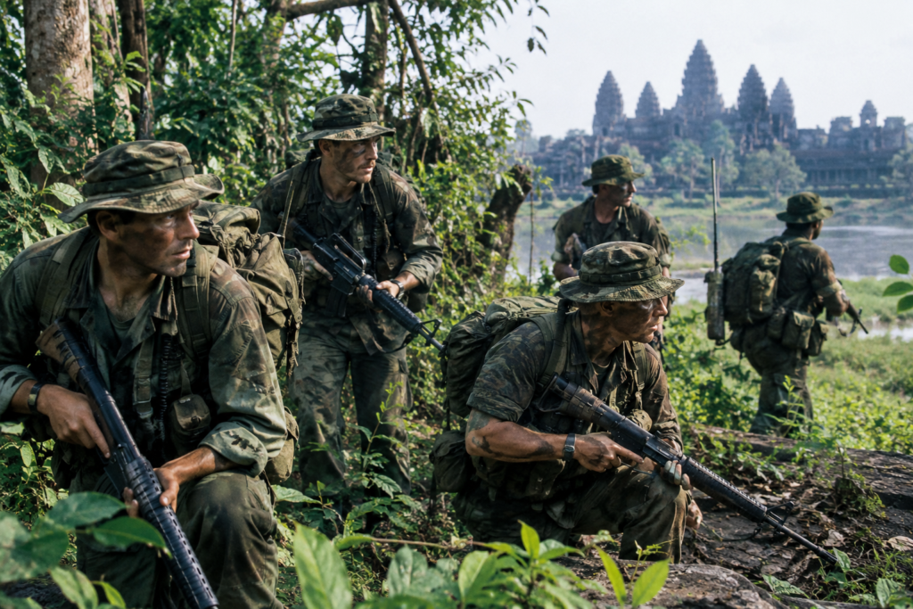 USARV-SOG operating in Cambodia.